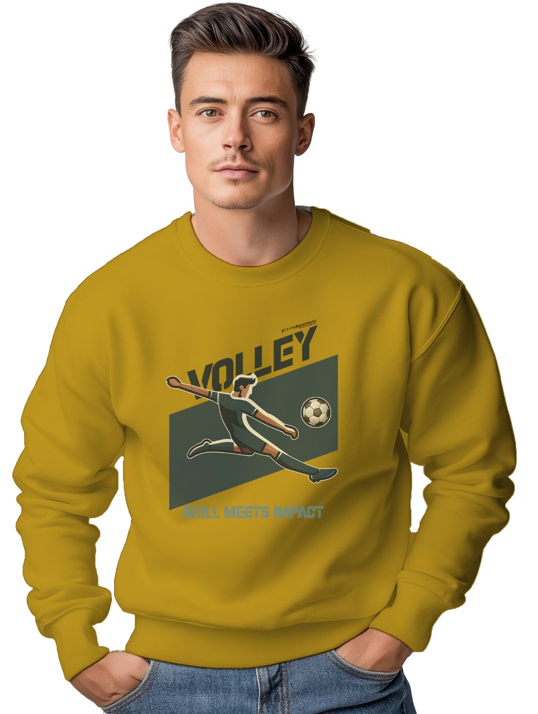 Mens HALF VOLLEY Sweatshirt