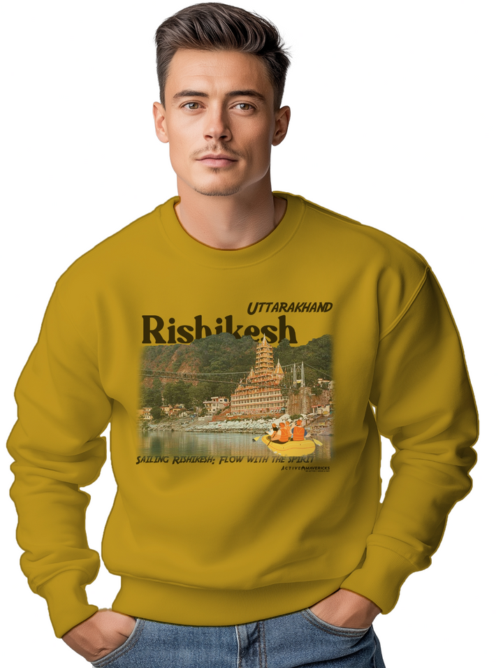 Men's RISHIKESH : UTTARAKHAND SWEATSHIRT