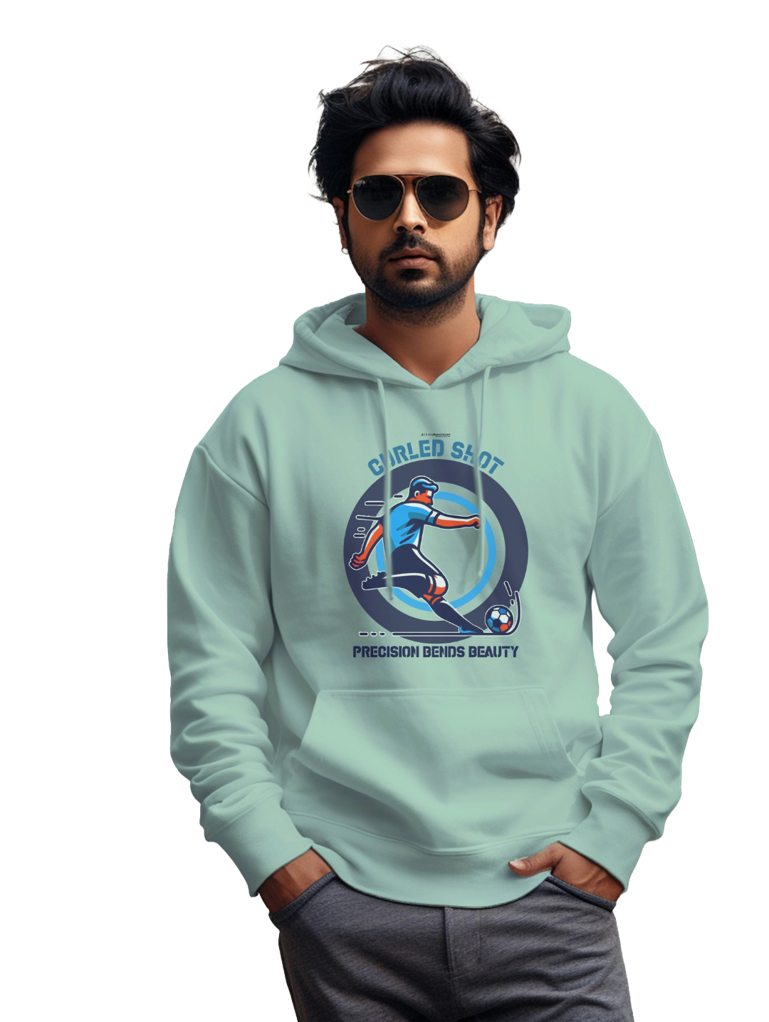 Men's CURLED SHOT Hoodie