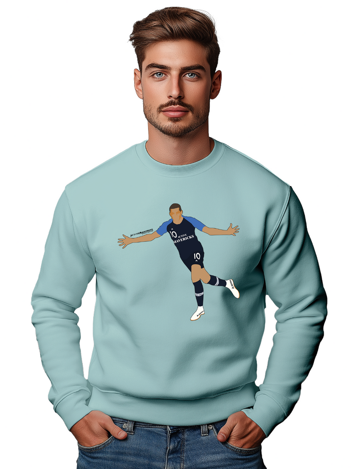 Mens Midfield Maestro No. 10  Sweatshirt