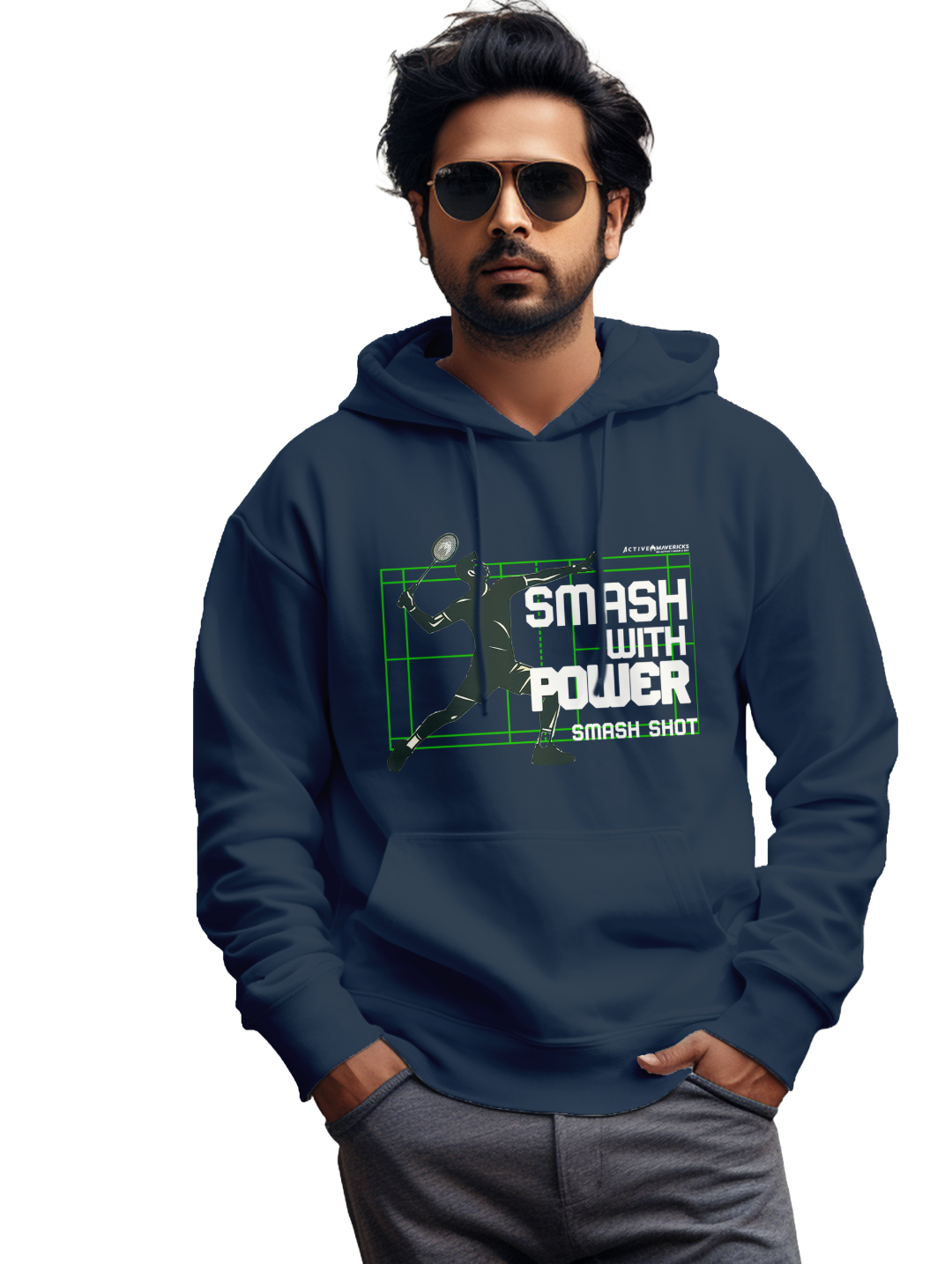 Men's smash shot HOODIE