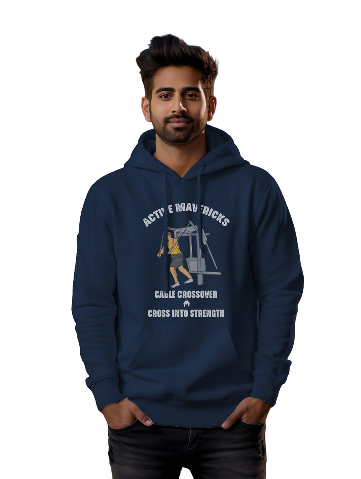 Men's CABLE CROSSOVER HOODIES