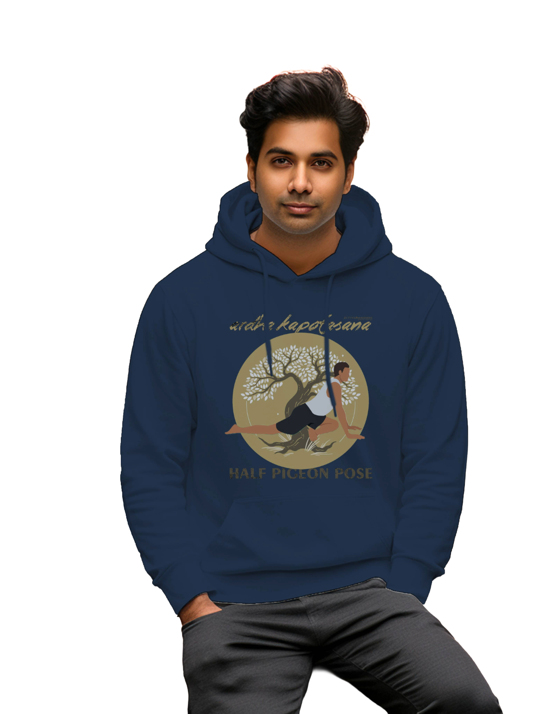 Men's ARDHA KEPOTASANA Hoodie