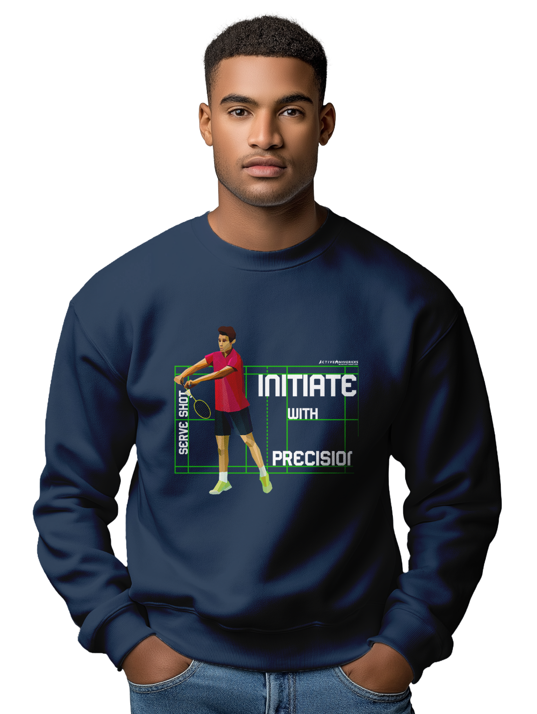 Mens SERVE SHOTSweatshirt