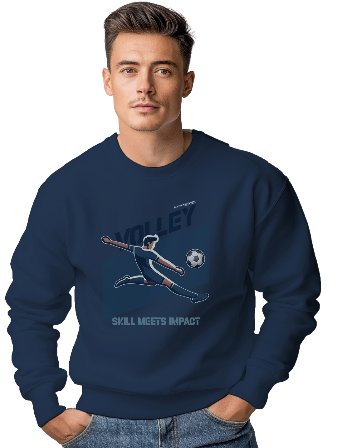 Mens HALF VOLLEY Sweatshirt
