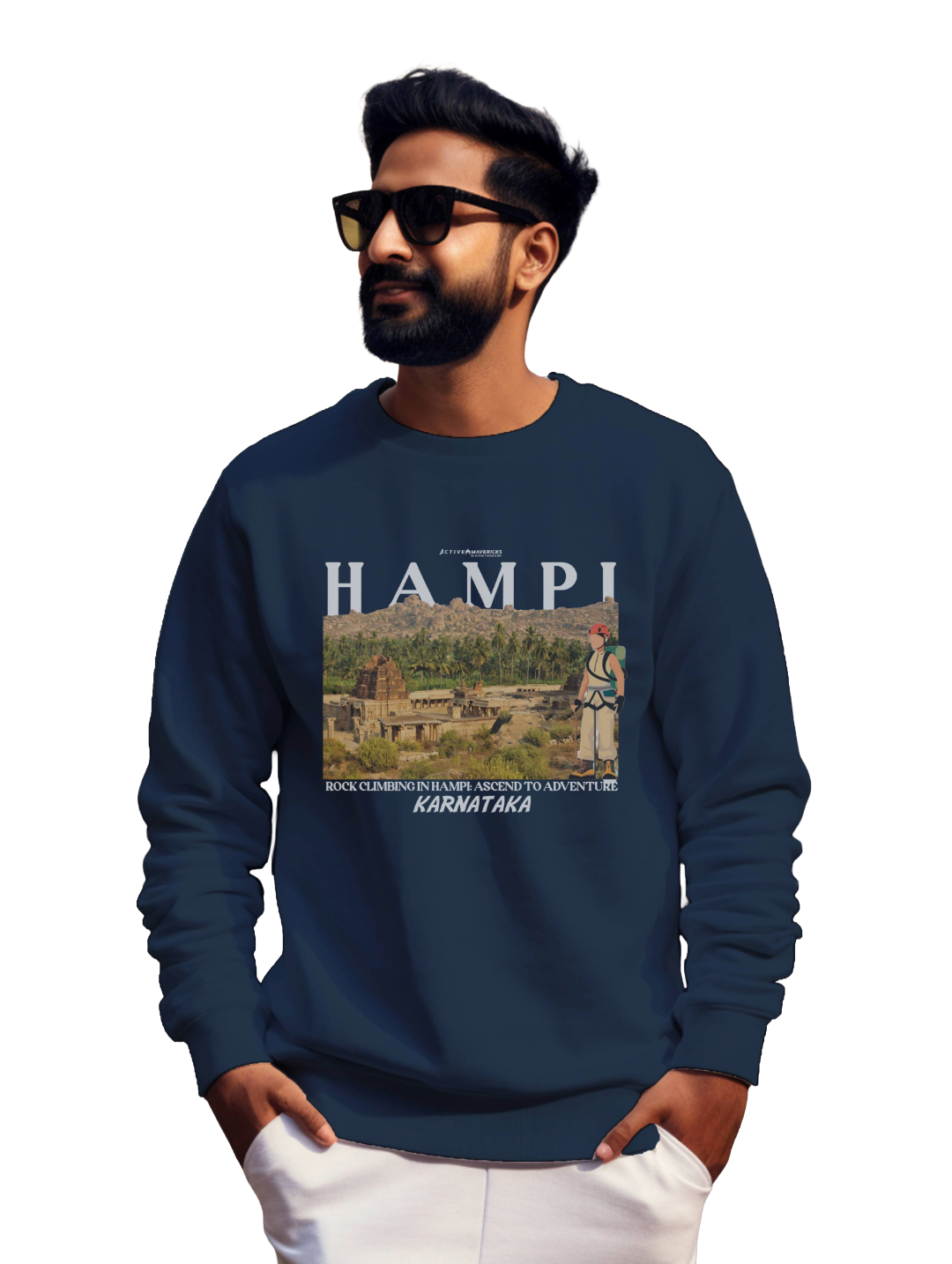 Men's HAMPI : KARNATAKA SWEATSHIRT