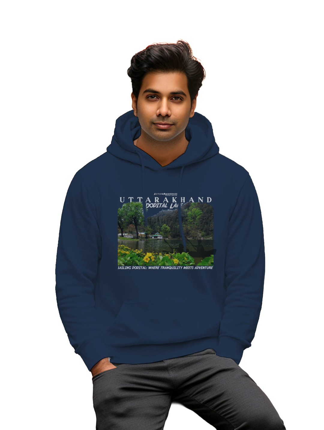Men's DODITAL LAKE : UTTARAKHAND Hoddie