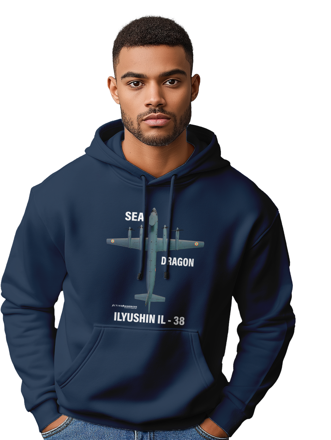 Mens ILYUSHIN IL 38  hoodie