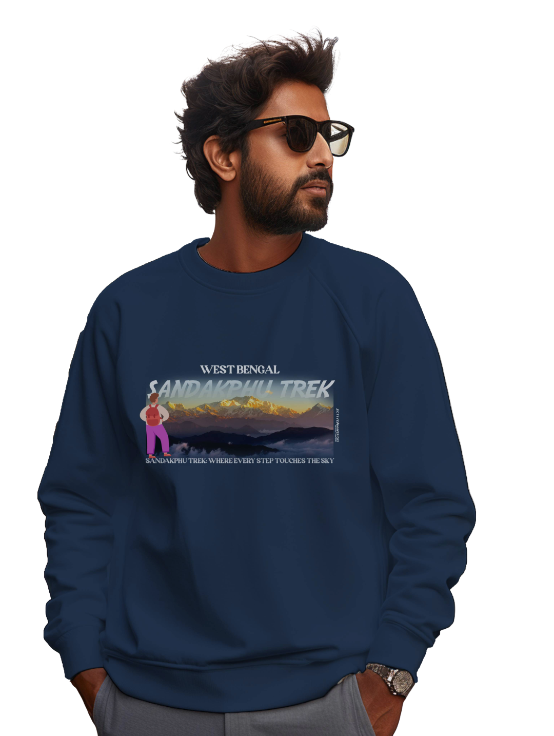 Men's SANDAKPHU TREK : WEST BENGAL SWEATSHIRT