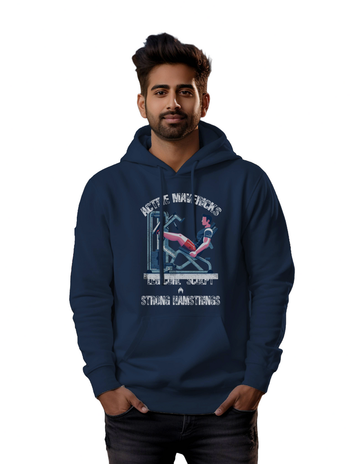 Men's LEG CURL SCULPT HOODIES
