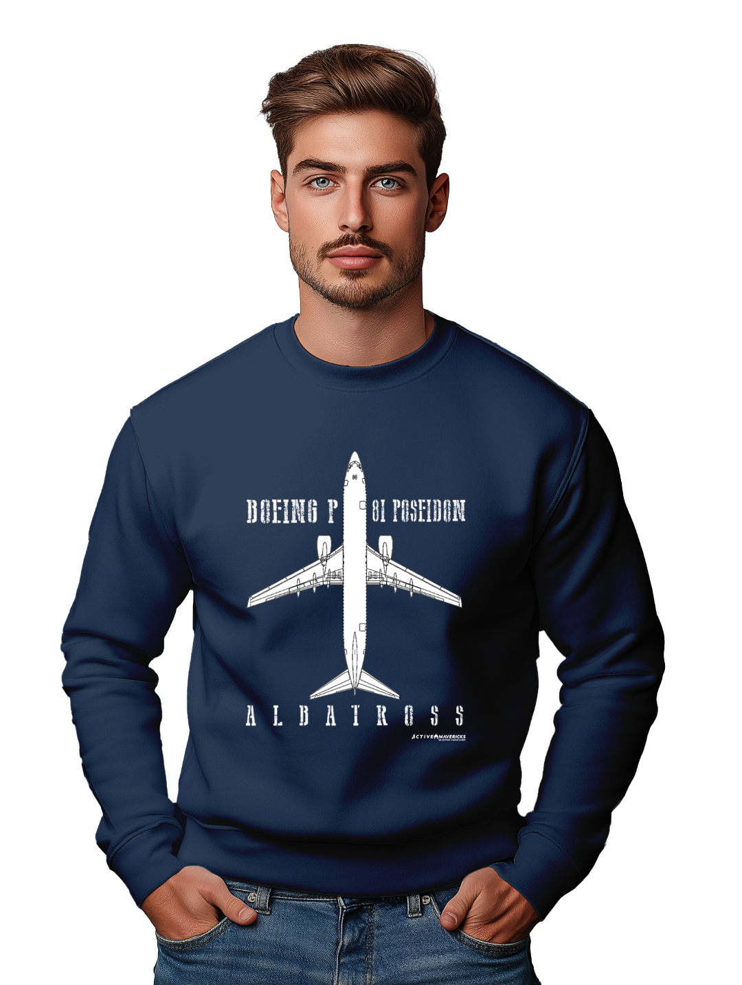 Mens BOEING P8I ALBATROSS Sweatshirt