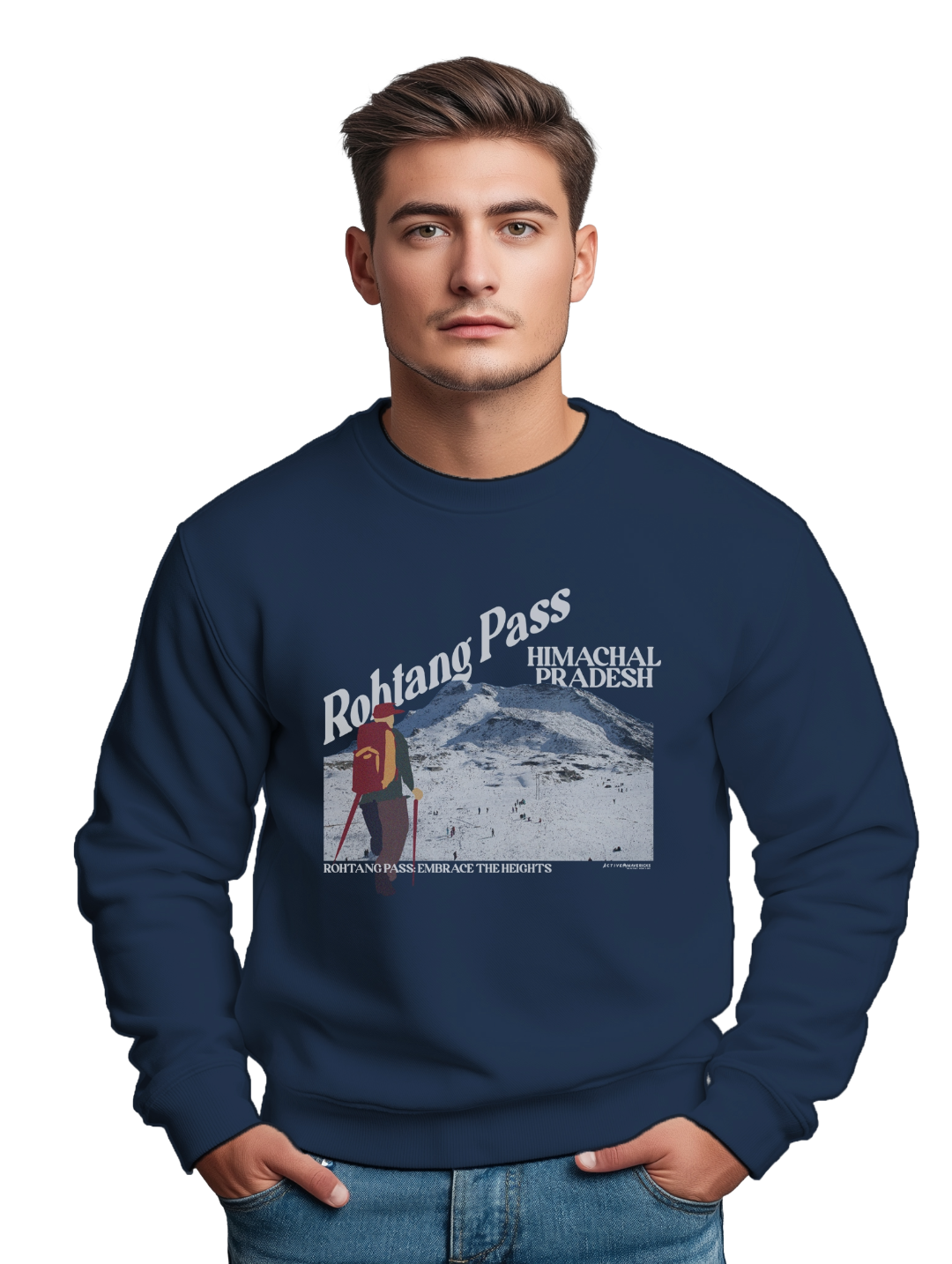 Men's ROHTANG PASS : HIMACHAL PRADESH SWEATSHIRT