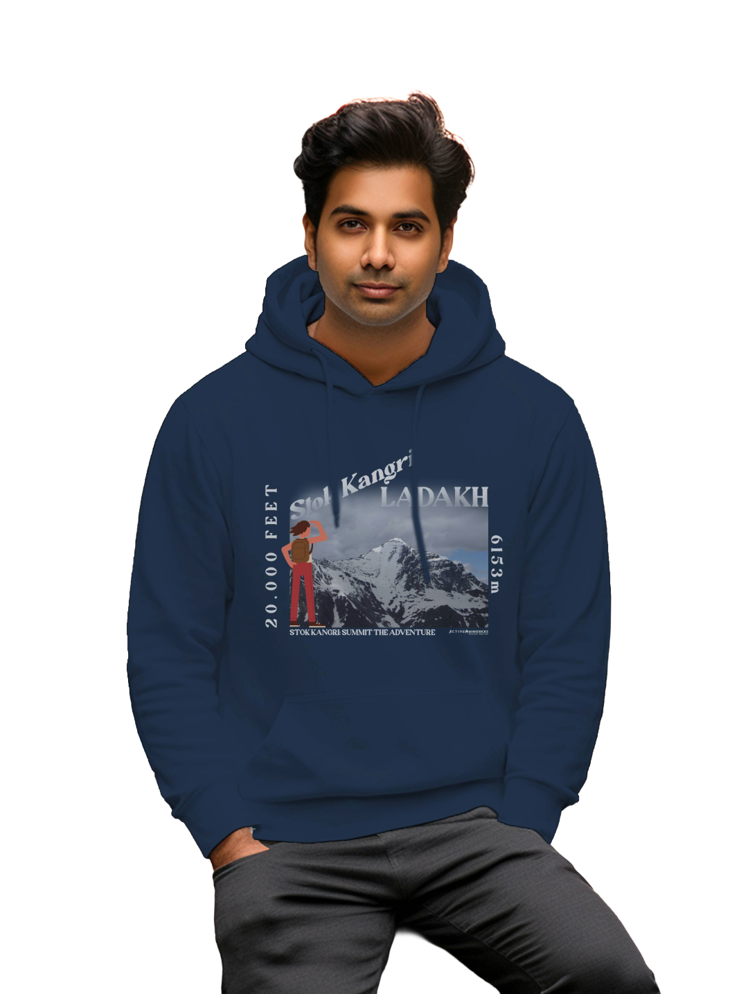 Men's STOK KANGRI : LADAKH Hoddie