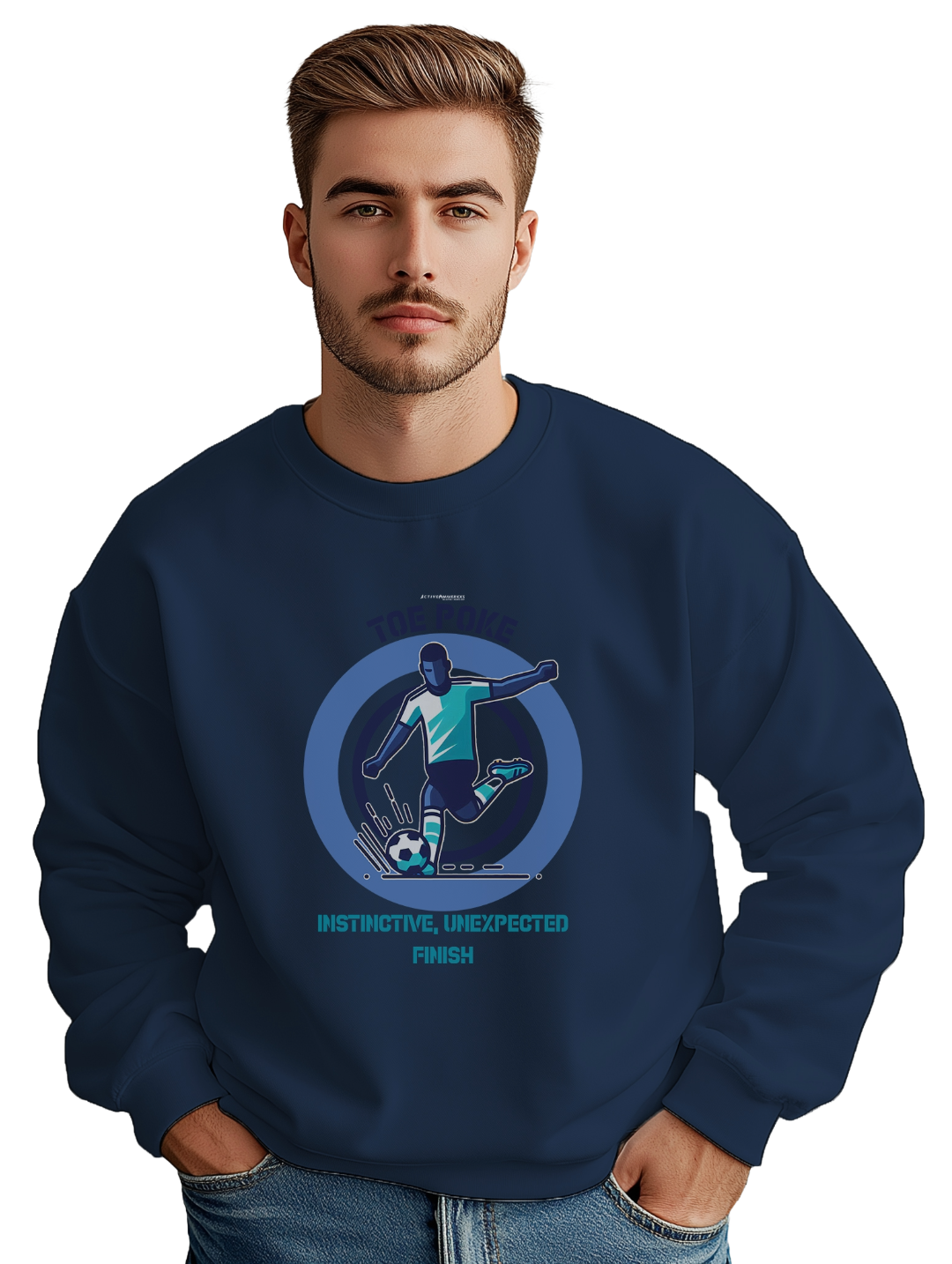 Mens TOE POKE  Sweatshirt