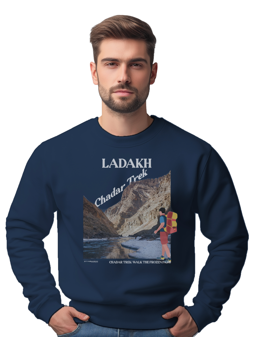 Men's CHADAR TREK : LADAKH SWEATSHIRT