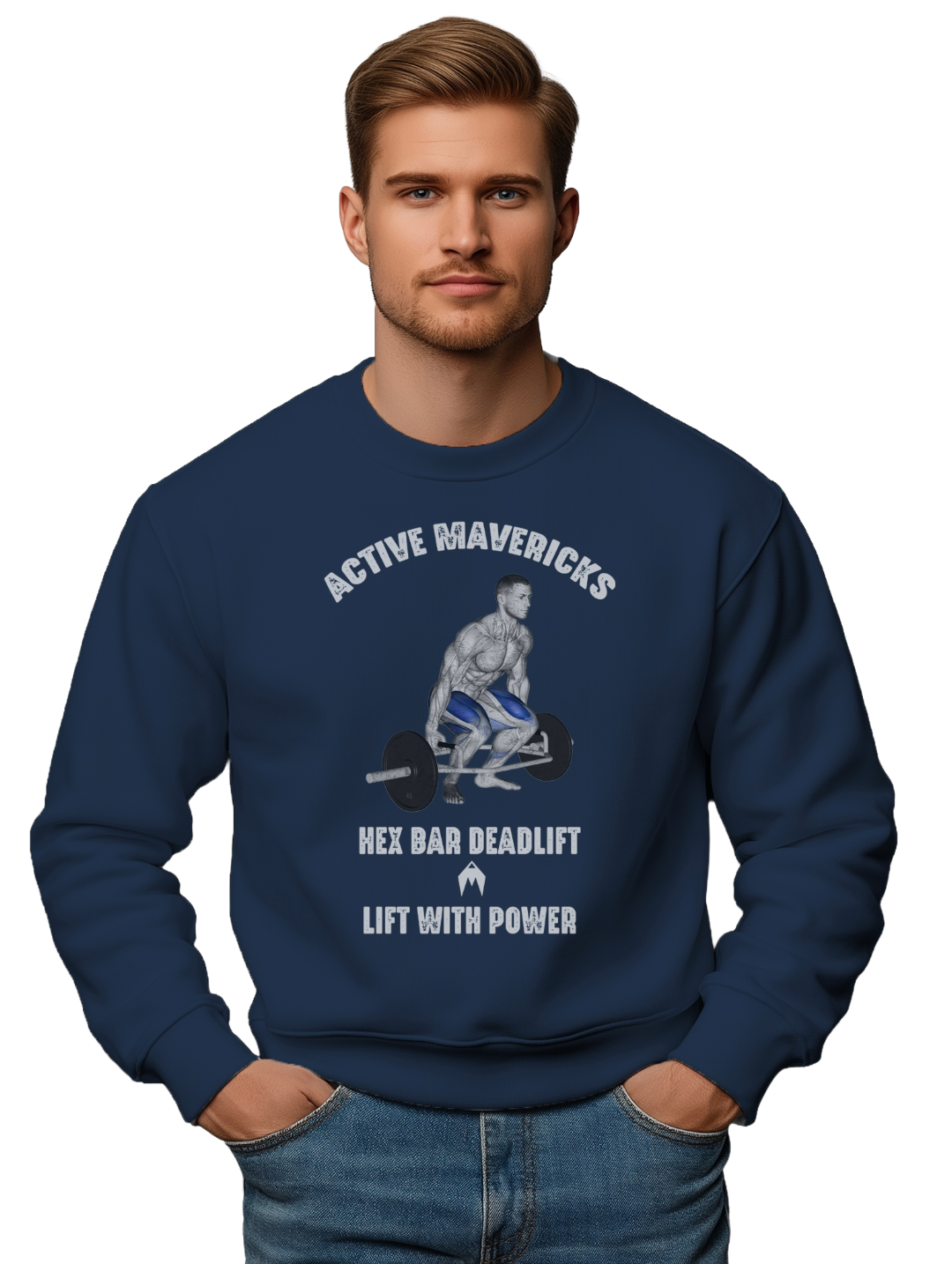 Men's HEX BAR DEADLIFT Sweatshirt