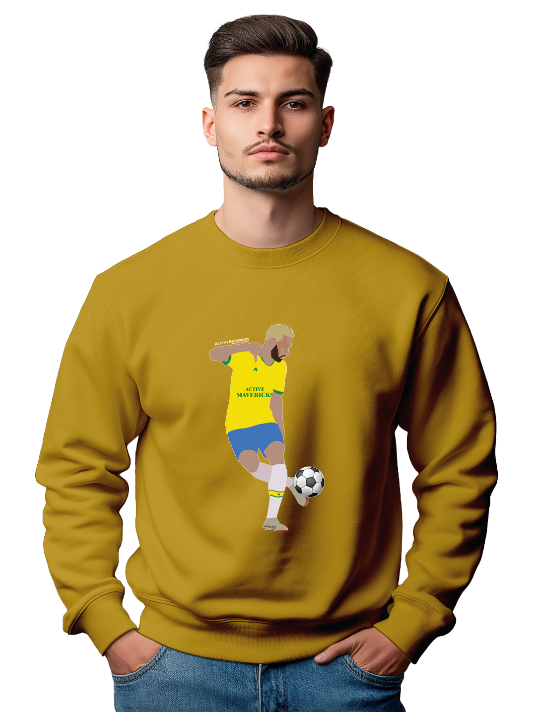 Mens Dribber and Attacking Midfielder  Sweatshirt
