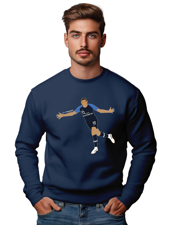 Mens Midfield Maestro No. 10  Sweatshirt