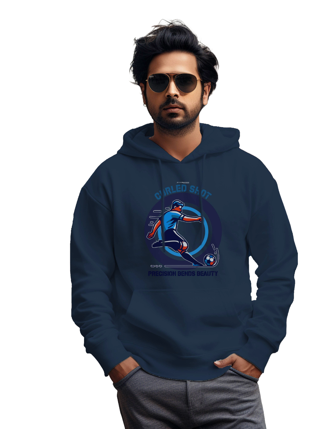Men's CURLED SHOT Hoodie