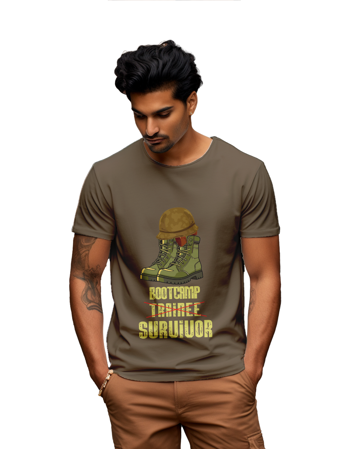 Mens Bootcamp Survivour Tee