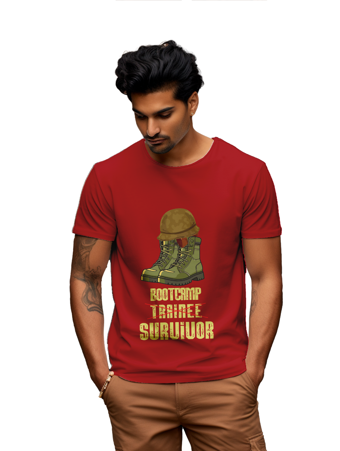 Mens Bootcamp Survivour Tee