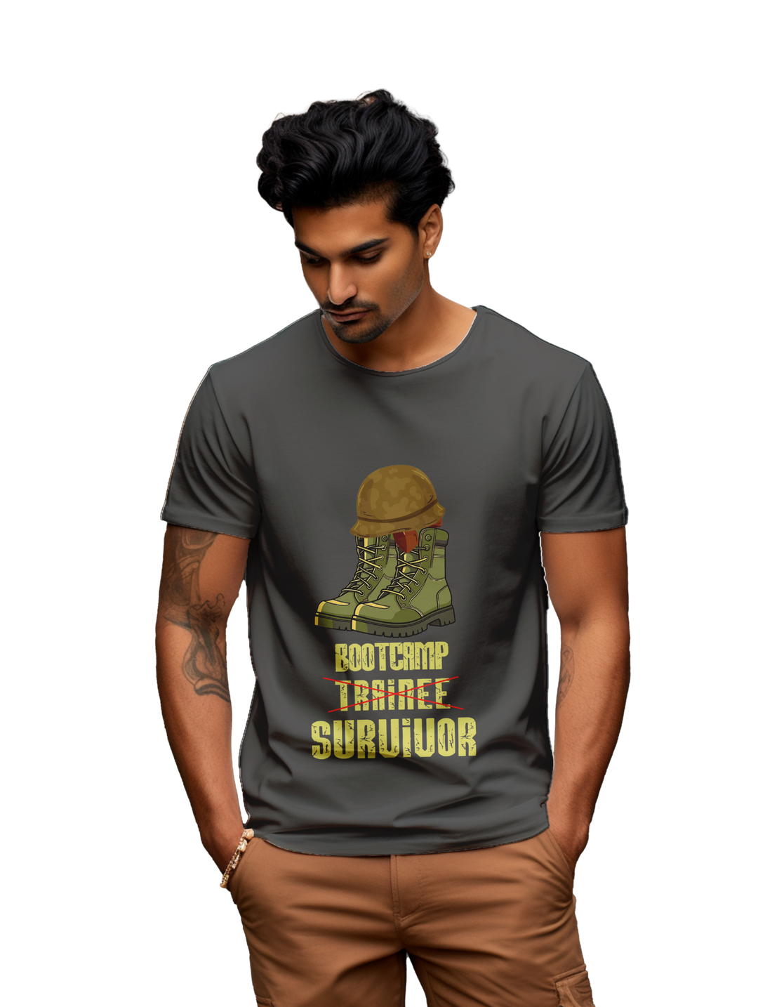 Mens Bootcamp Survivour Tee