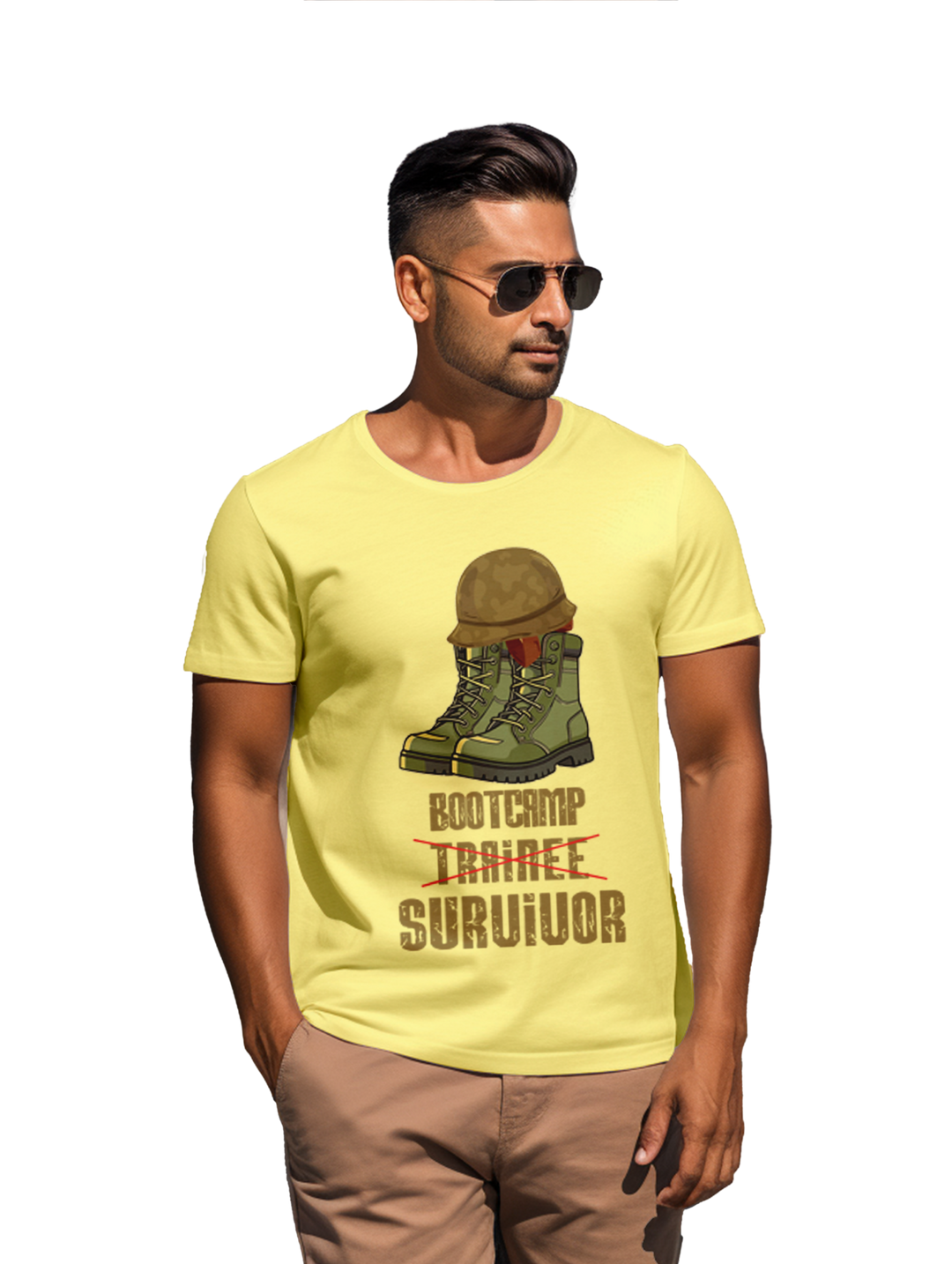 Mens Bootcamp Survivour Tee