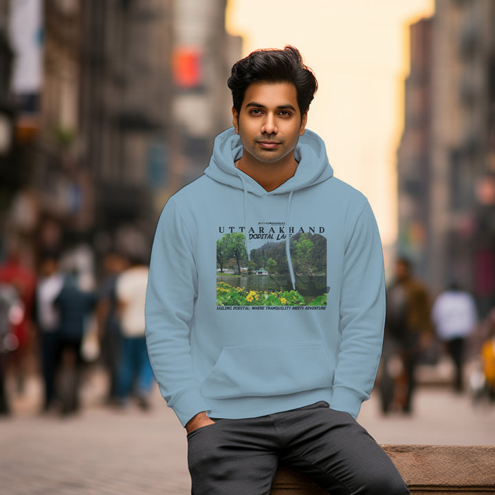 Men's DODITAL LAKE : UTTARAKHAND Hoodie