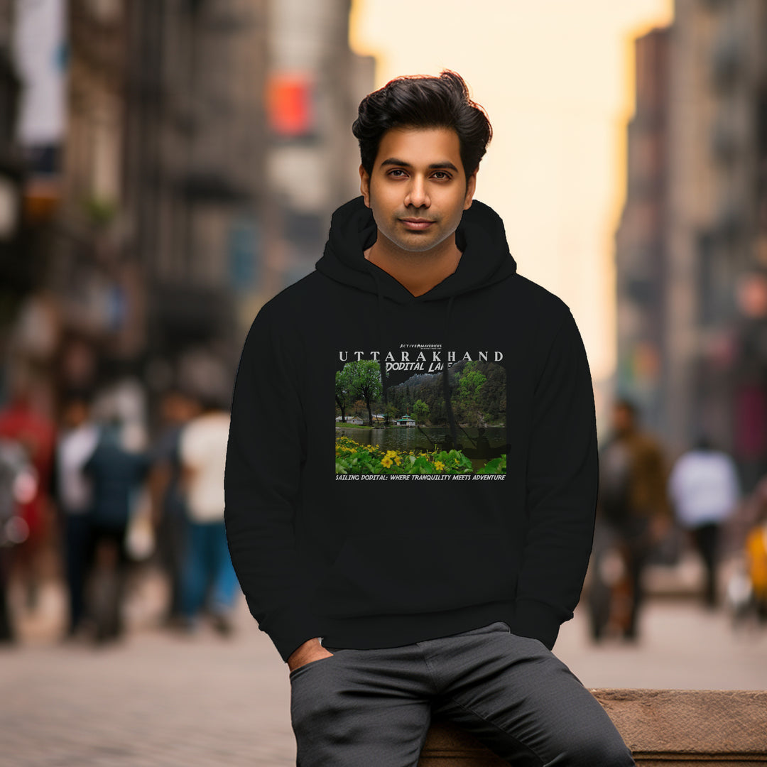 Men's DODITAL LAKE : UTTARAKHAND Hoodie