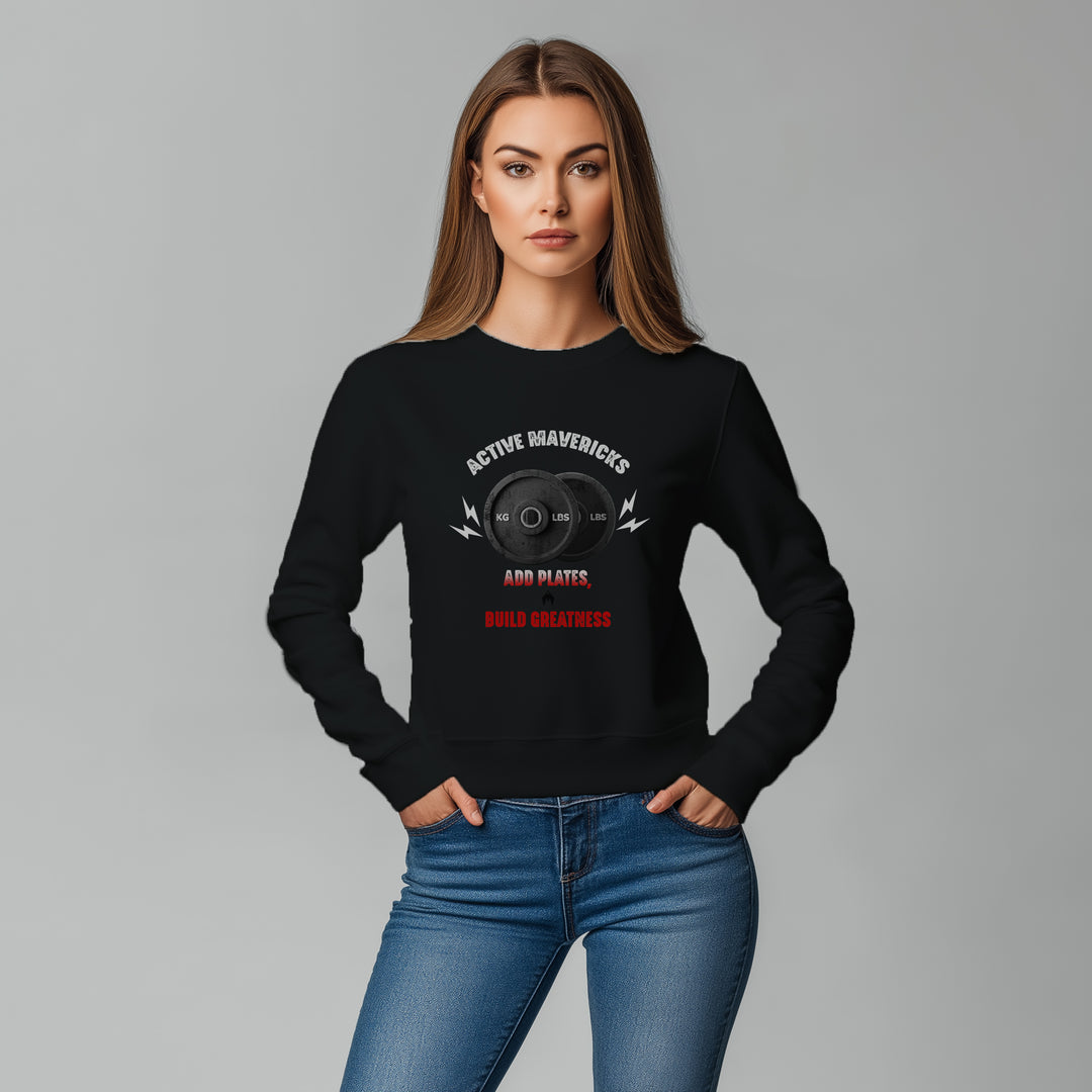 Women's WEIGHT PLATES Sweatshirt