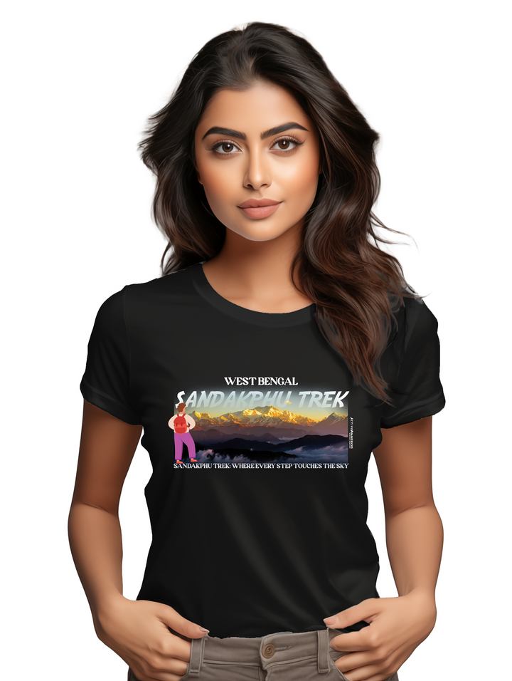 Women's SANDAKPHU TREK : WEST BENGAL T-Shirt