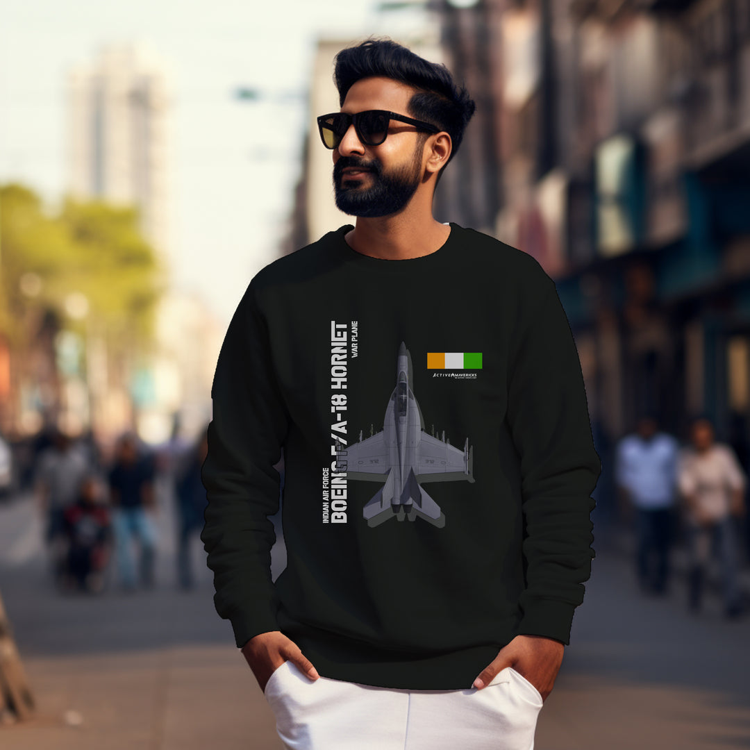 Men's BOEING F/A 18 HORNET Sweatshirt