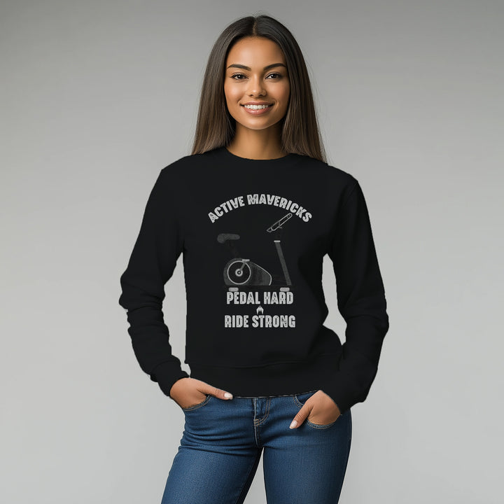 Women's PEDAL HARD, RIDE STRONG Sweatshirt