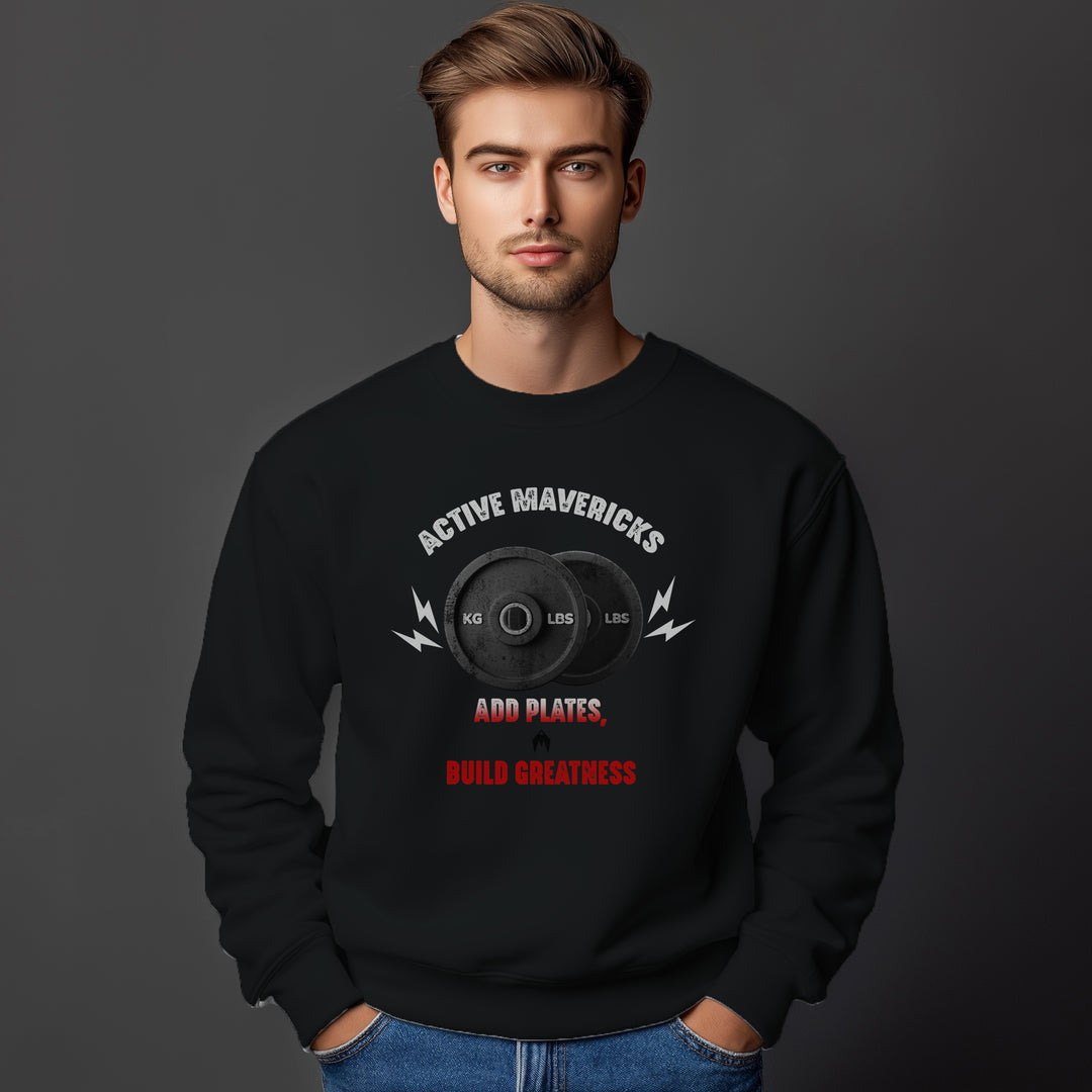 Mens WEIGHT PLATES sweatshirt