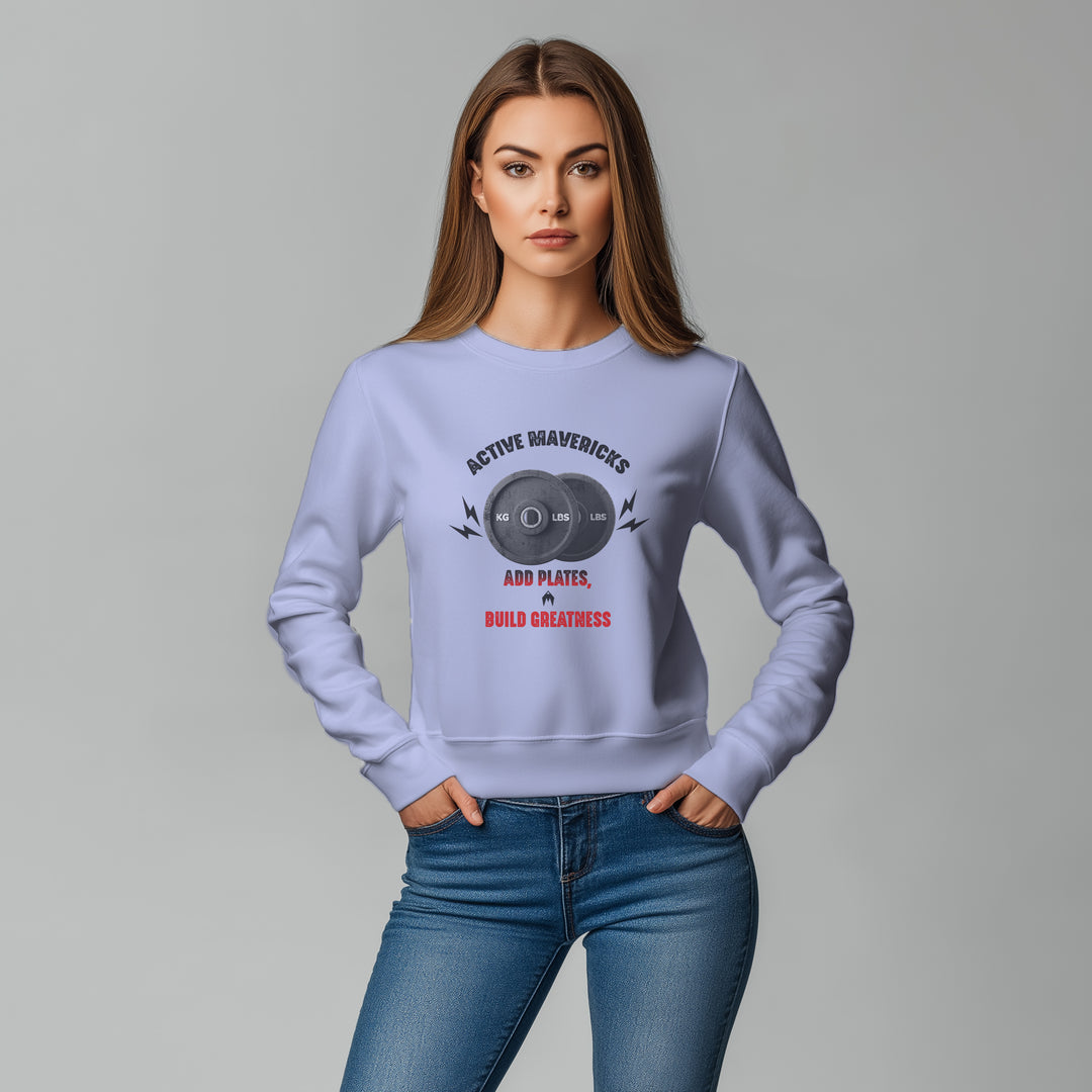 Women's WEIGHT PLATES Sweatshirt