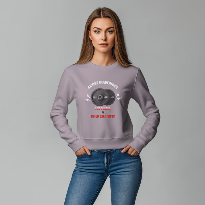 Women's WEIGHT PLATES Sweatshirt