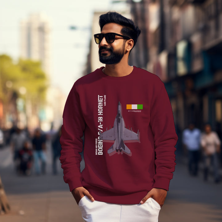 Men's BOEING F/A 18 HORNET Sweatshirt