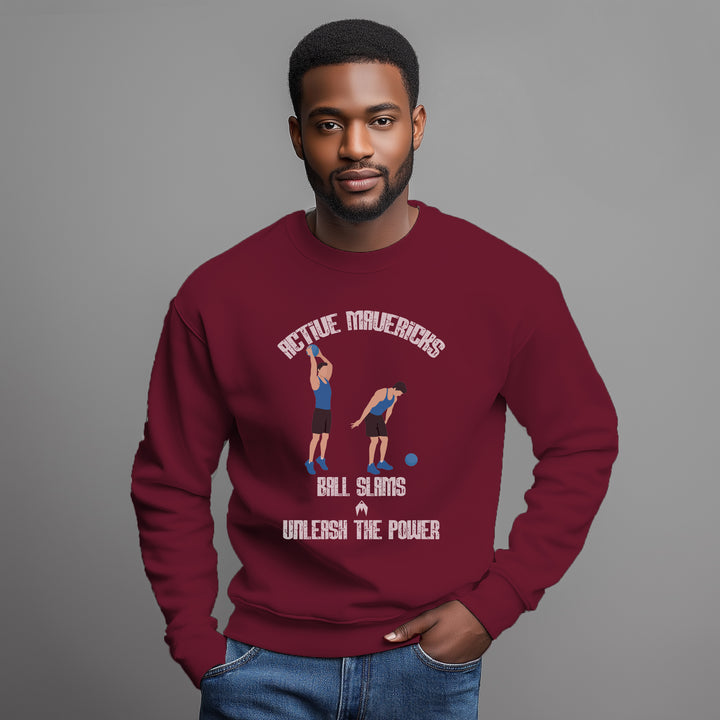 Mens BALL SLAM sweatshirt