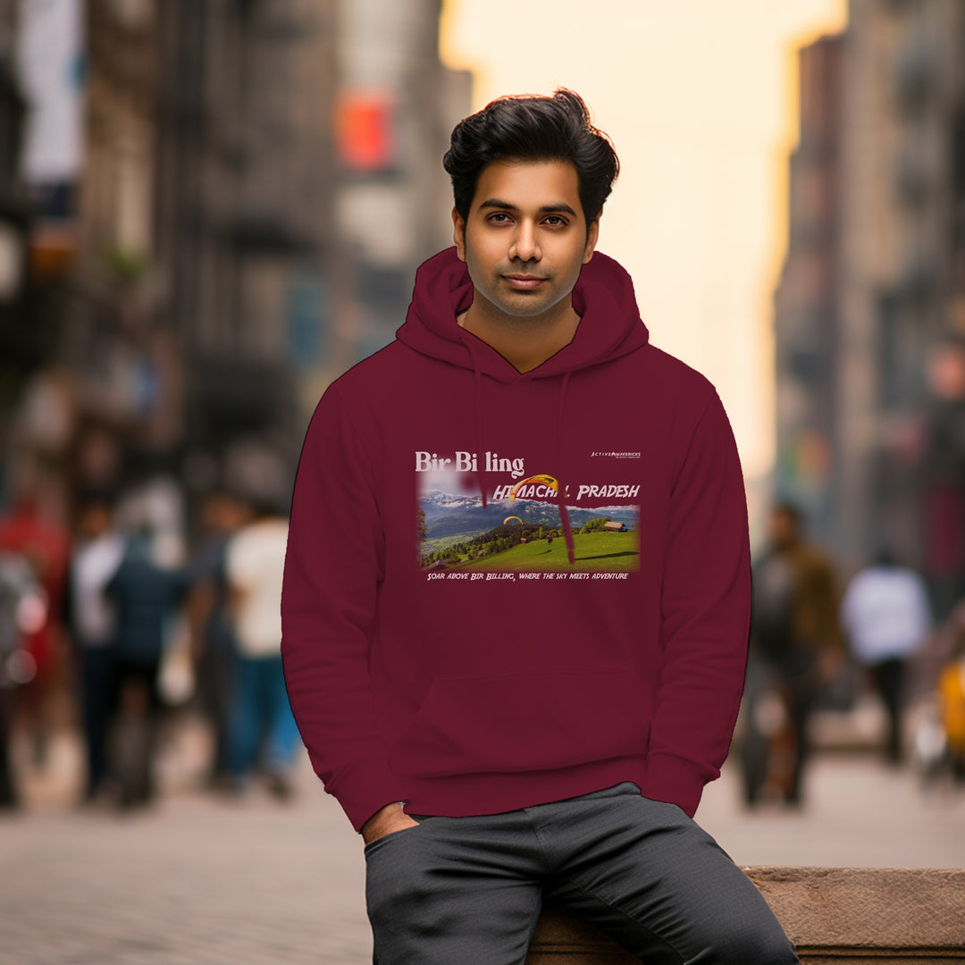 Men's BIR BILLING : HIMACHAL PRADESH Hoodie