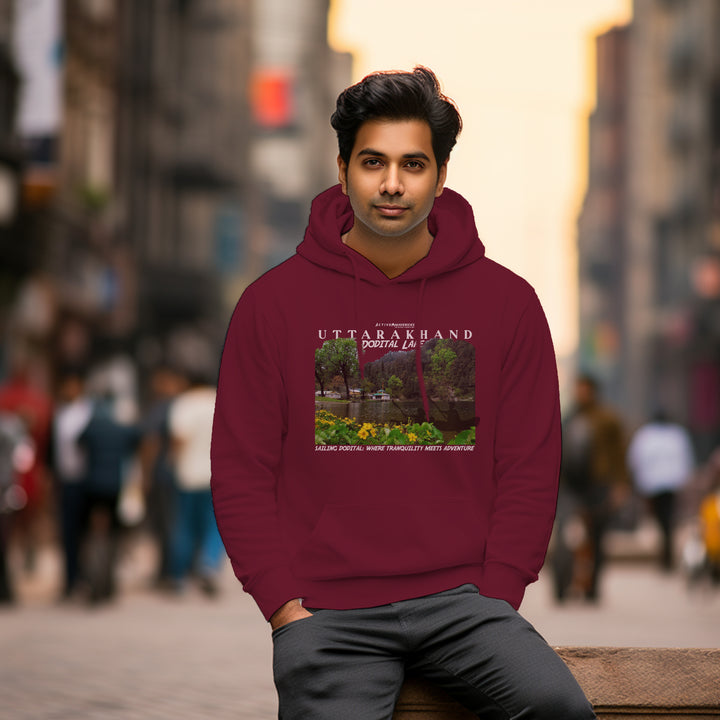 Men's DODITAL LAKE : UTTARAKHAND Hoodie