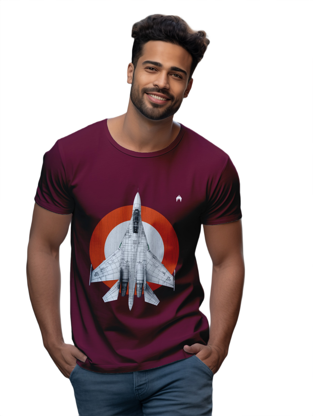 Men's Sukhoi’s Supremacy – The IAF’s Formidable Falcon T-Shirt
