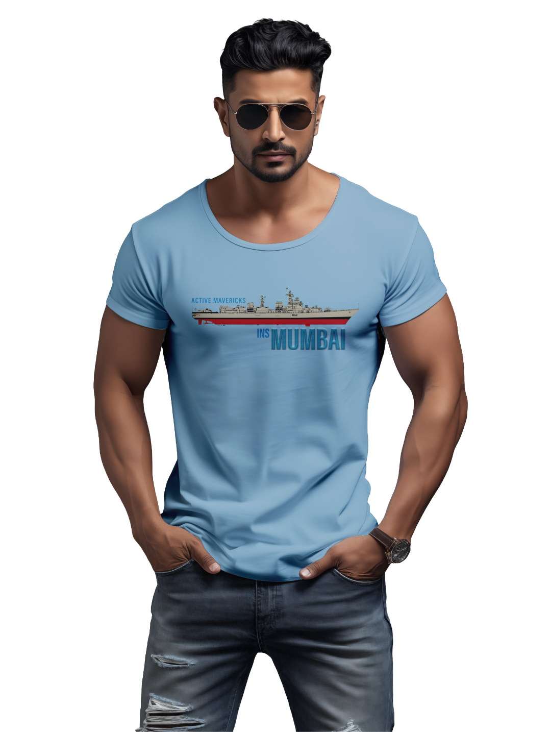 Mens INS Mumbai T-shirt
