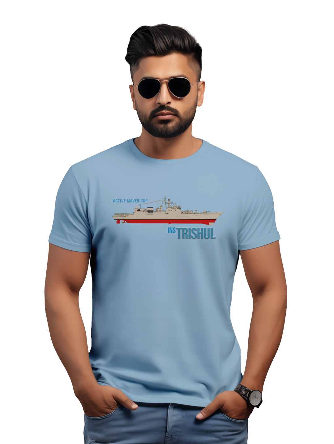 Mens INS Trishul T-Shirt