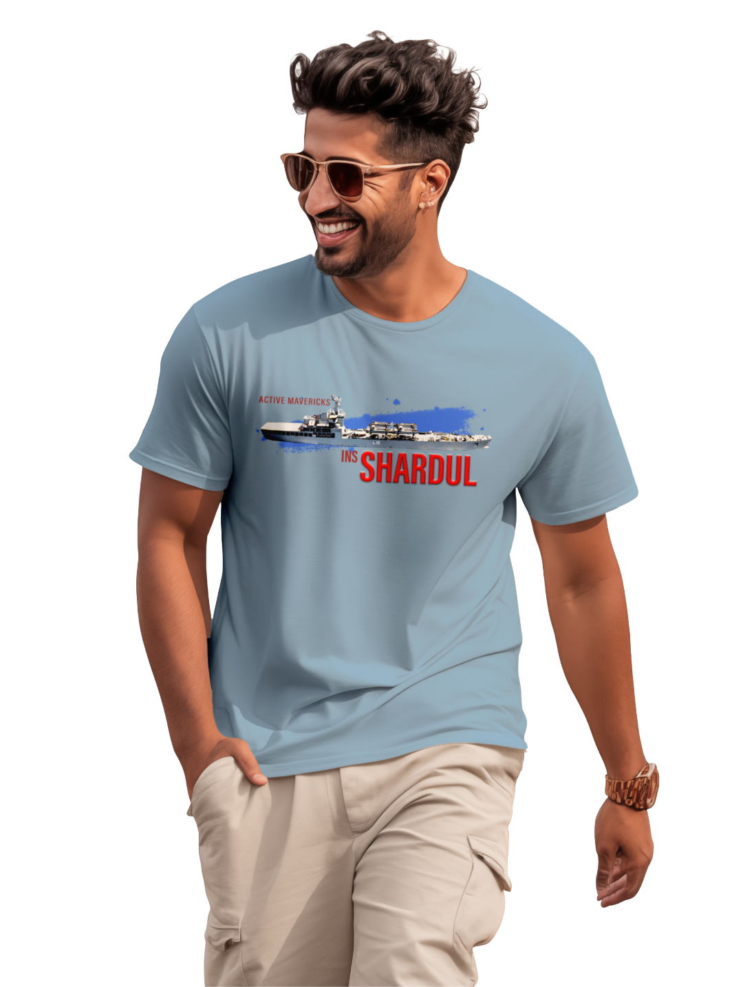 Mens INS Shardul T-Shirt