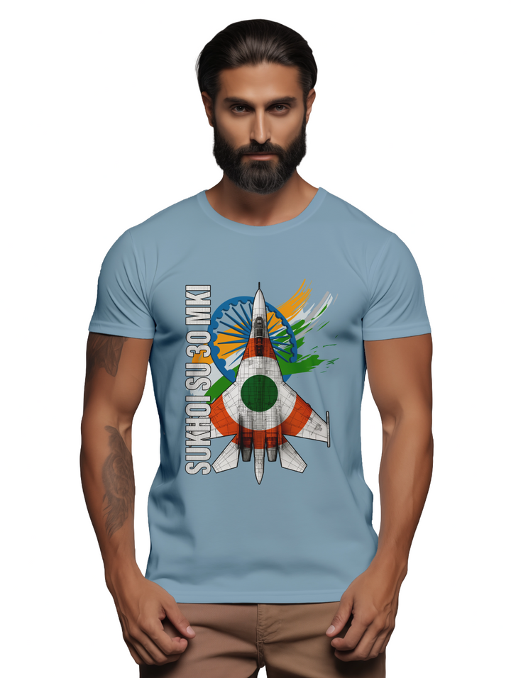 Men's Sky Sentinels – The Power of Su-30MKI T-Shirt