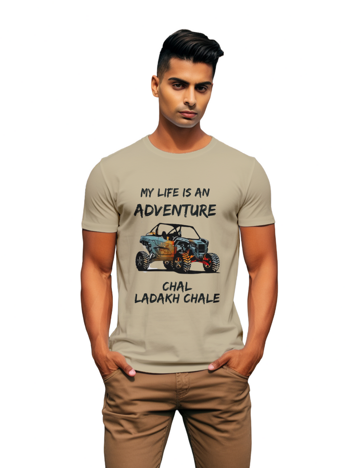 Mens Chal Ladakh Chale T-Shirt
