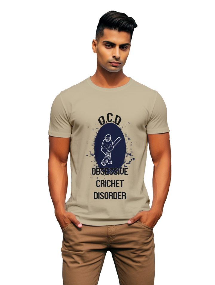 Men's Obsessive Cricket Disorder T-shirt