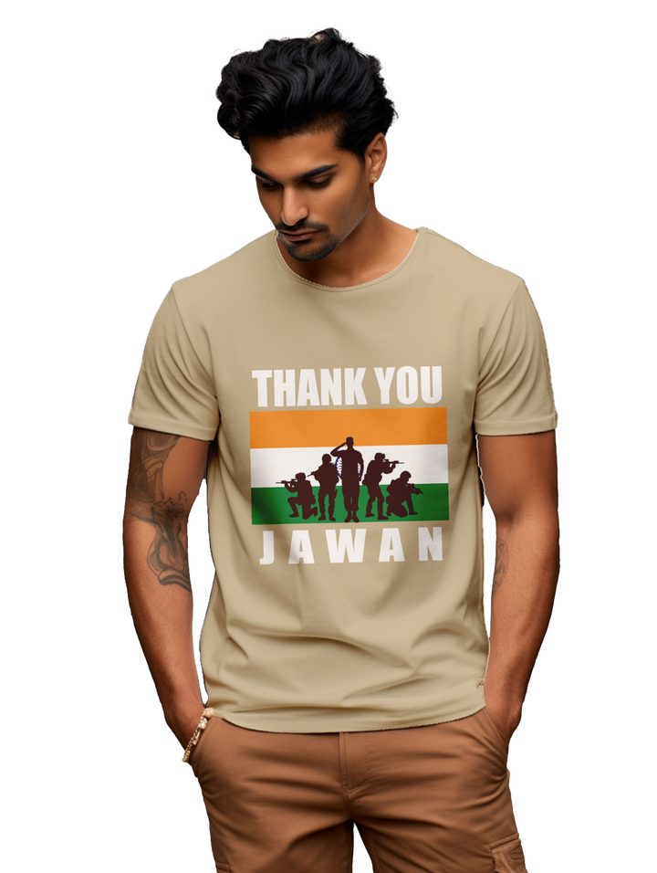 Mens Thank You Jawan t-shirt