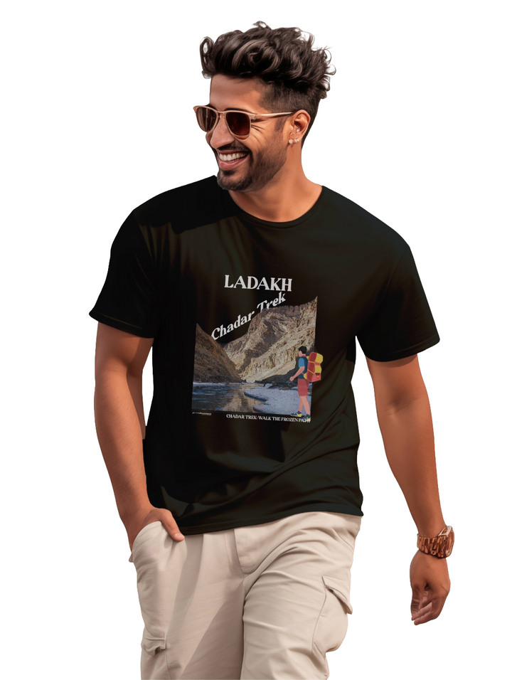 Men's  chadar lake- ladakhy T-Shirt
