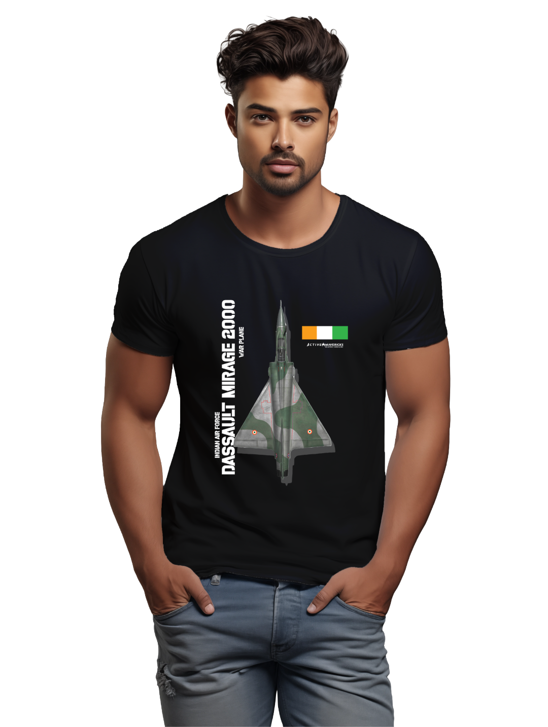 Men's  DASSAULT MIRAGE 2000 t-shirt
